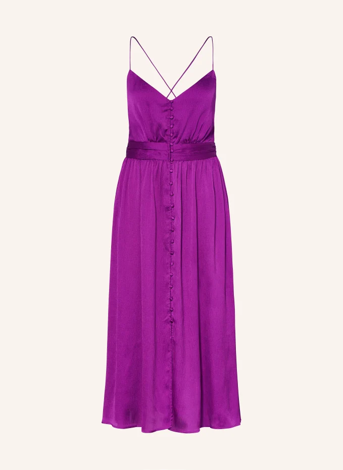 Атласное платье crest Suncoo, фиолетовый