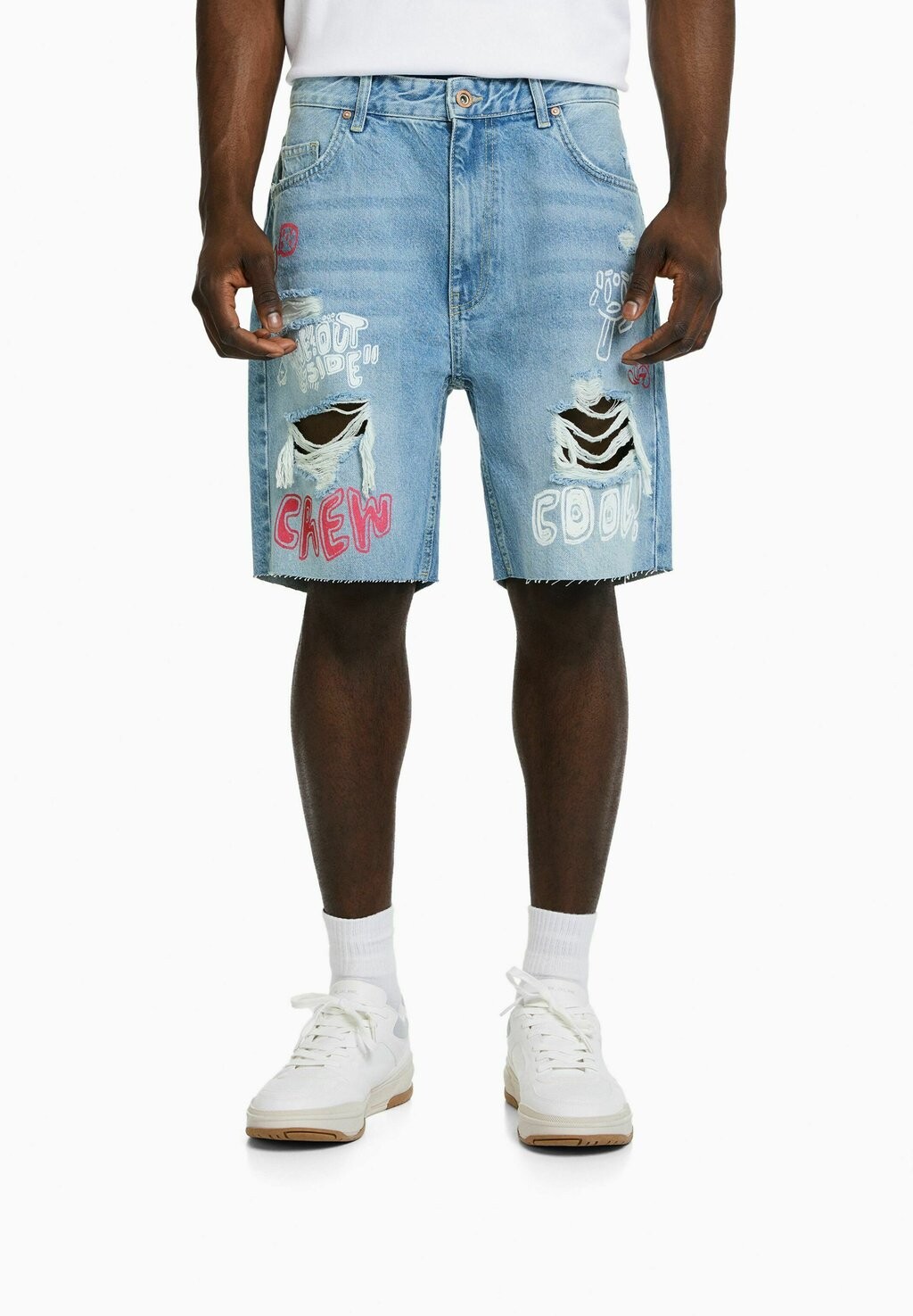 

Джинсовые шорты Bershka
