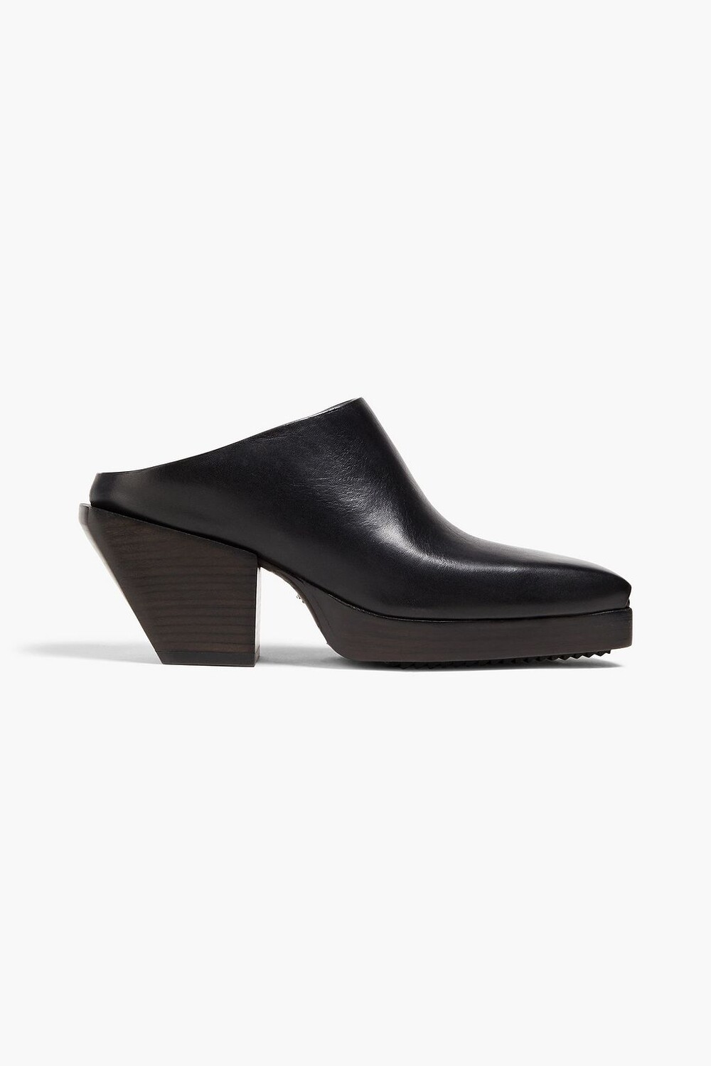 

Кожаные мюли RICK OWENS, черный