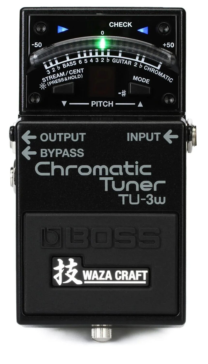 

Хроматический тюнер Boss TU-3W Waza Craft с байпасом