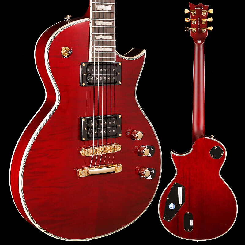 

Электрогитара ESP LTD EC-1000T CTM, See-thru Black Cherry 8lbs 12.3oz
