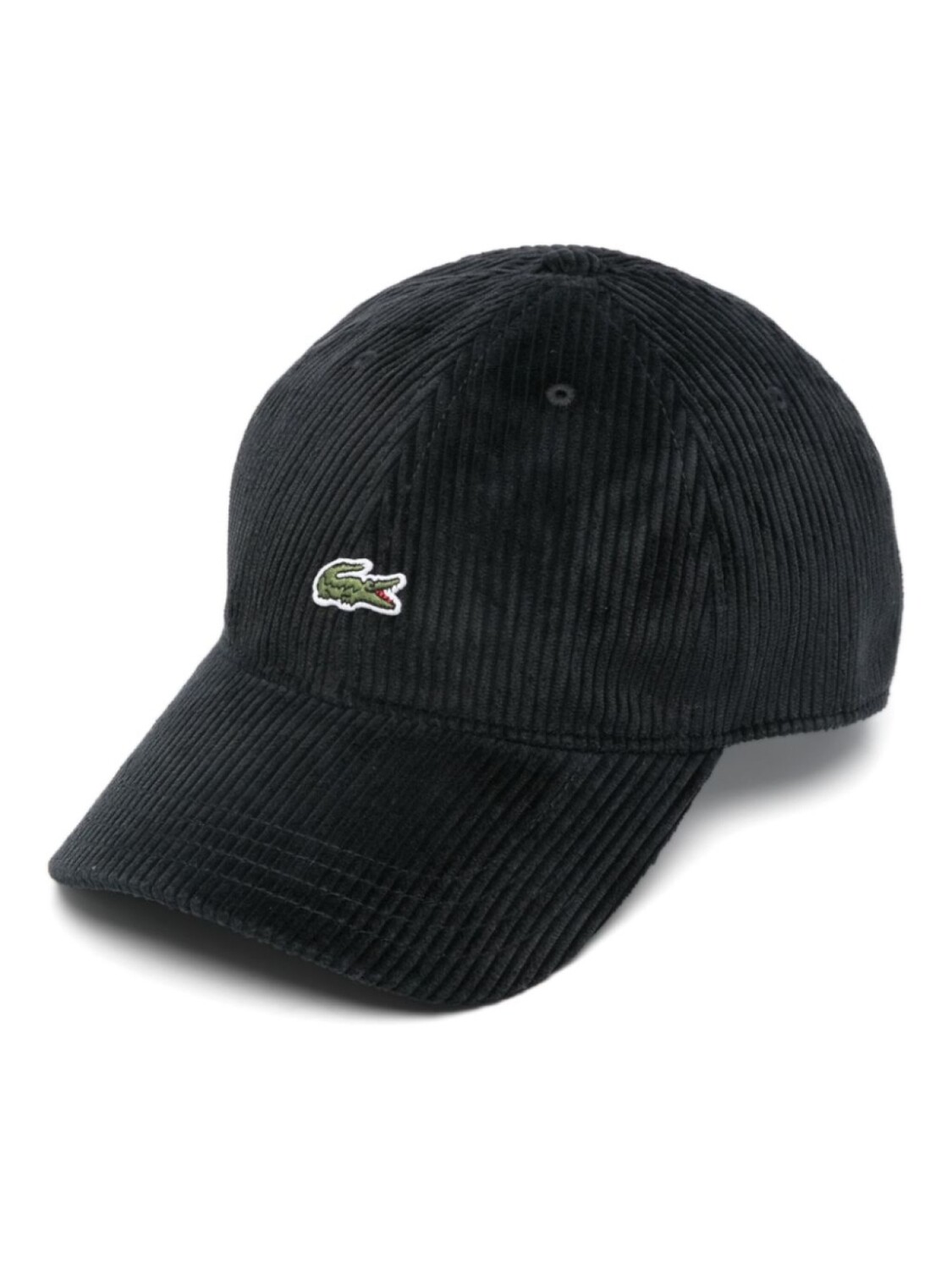 Кепка из хлопкового вельвета Lacoste, черный