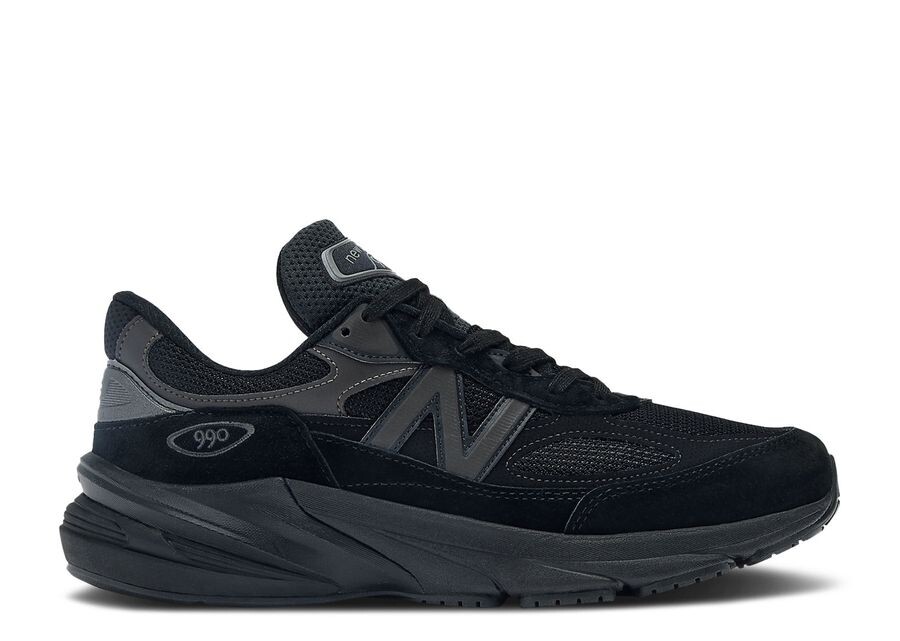 

Кроссовки New Balance 990v6 Made In USA 2E Wide, черный