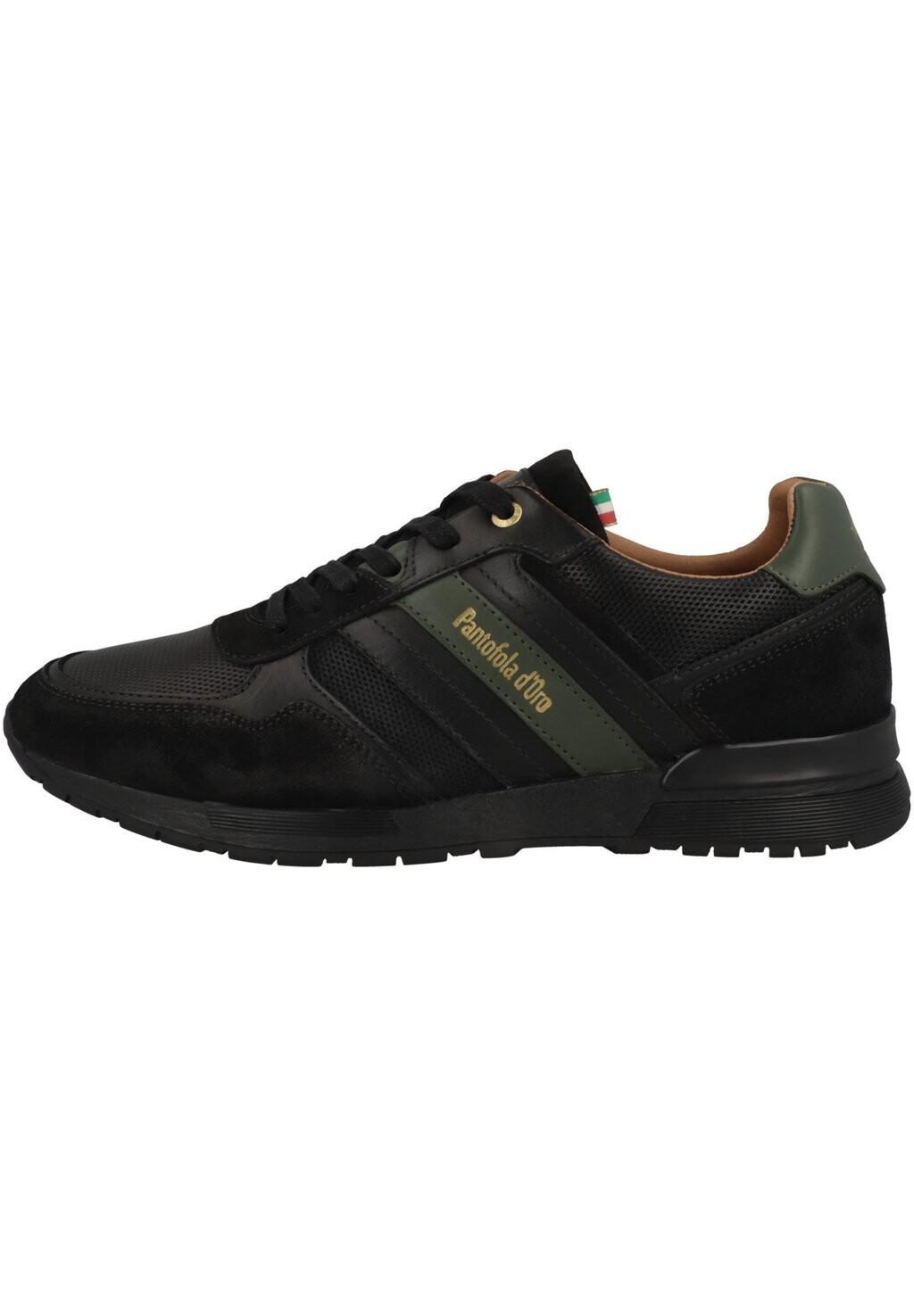 

Низкие кроссовки Tortoli Man Pantofola d'Oro, цвет triple black