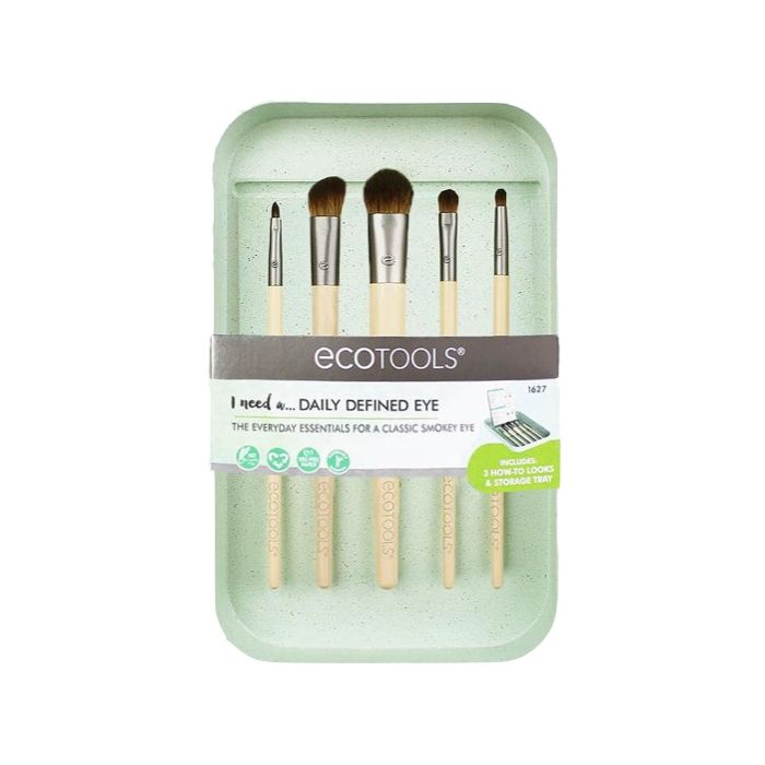 Набор косметики Daily Defined Eye Kit Set de Brochas Ecotools, 5 unidades набор кистей ecotools набор кистей для макияжа ecotools start the day beautifully kit