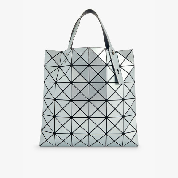 

Сумка-Тоут из ПВХ с металлическим блеском Bao Bao Issey Miyake, голубой