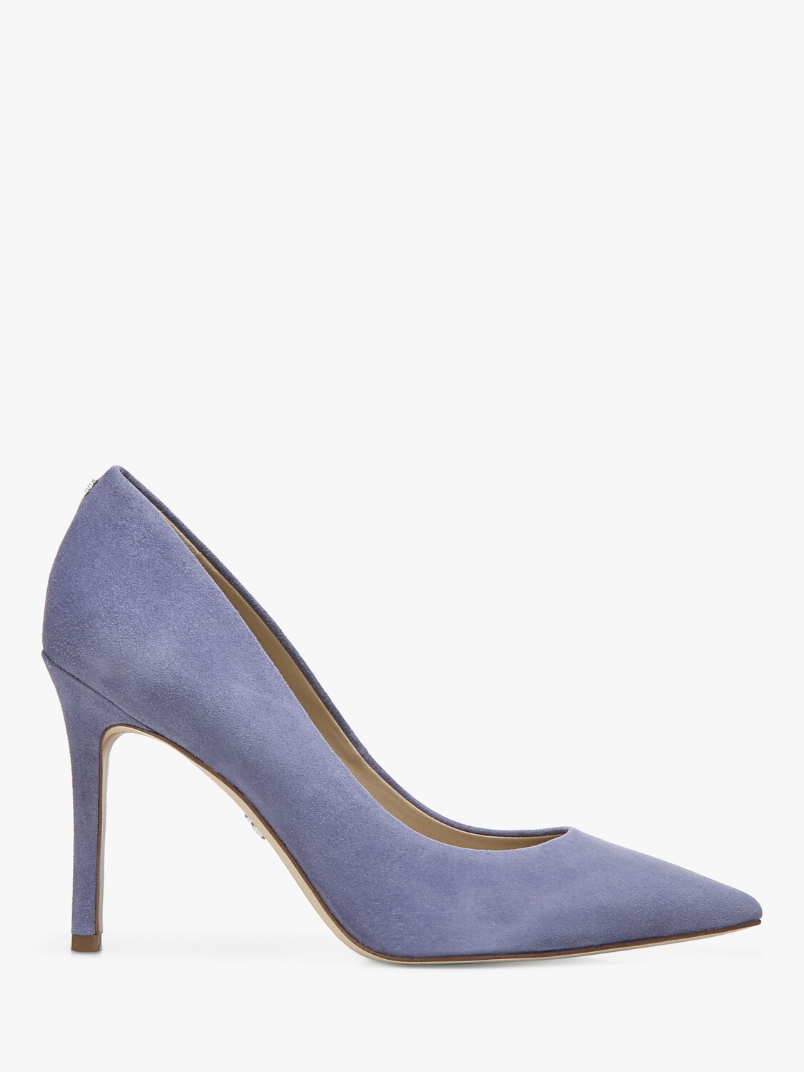 

Sam Edelman Замшевые туфли на каблуке с острым носком Hazel, фиолетовые