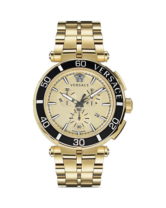

Часы Versace Greca Chrono, 45 мм