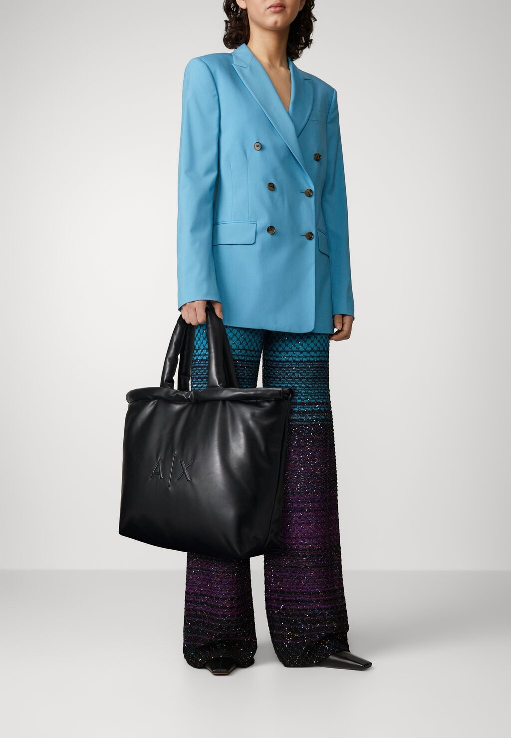 

Сумка для покупок SHOPPING Armani Exchange, черный