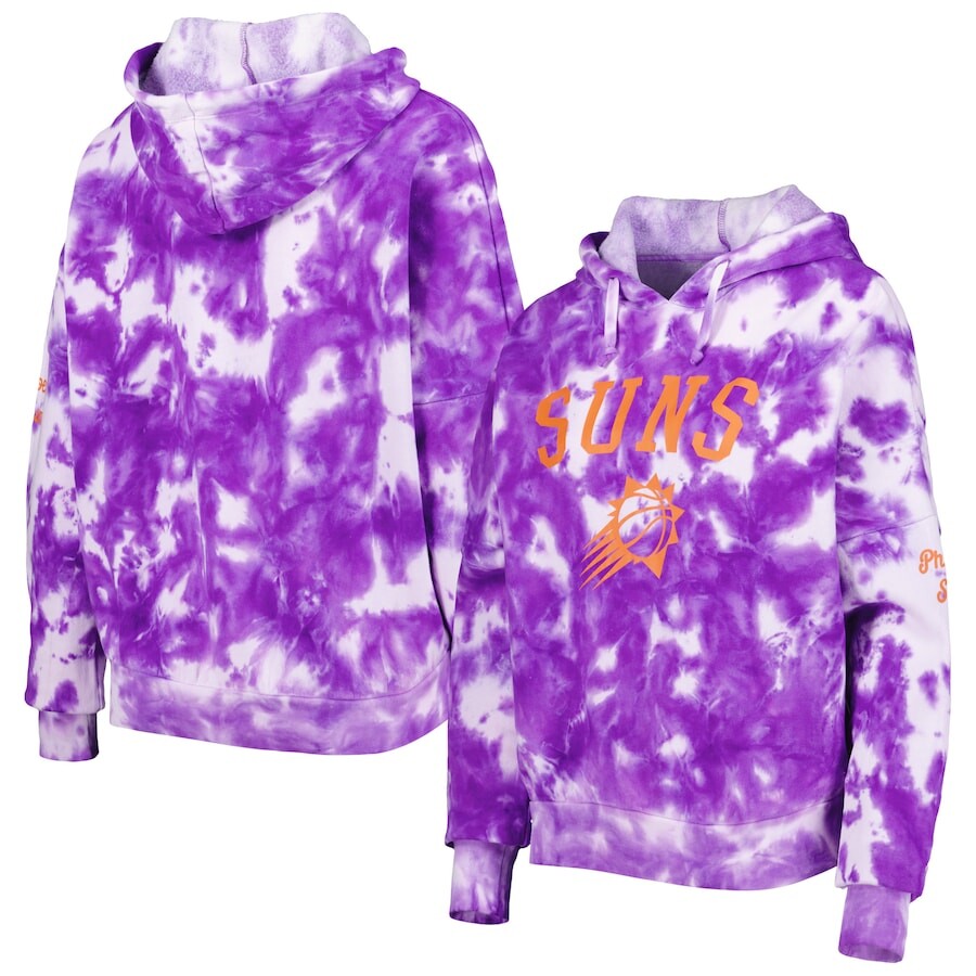

Пуловер с капюшоном New Era Phoenix Suns, фиолетовый