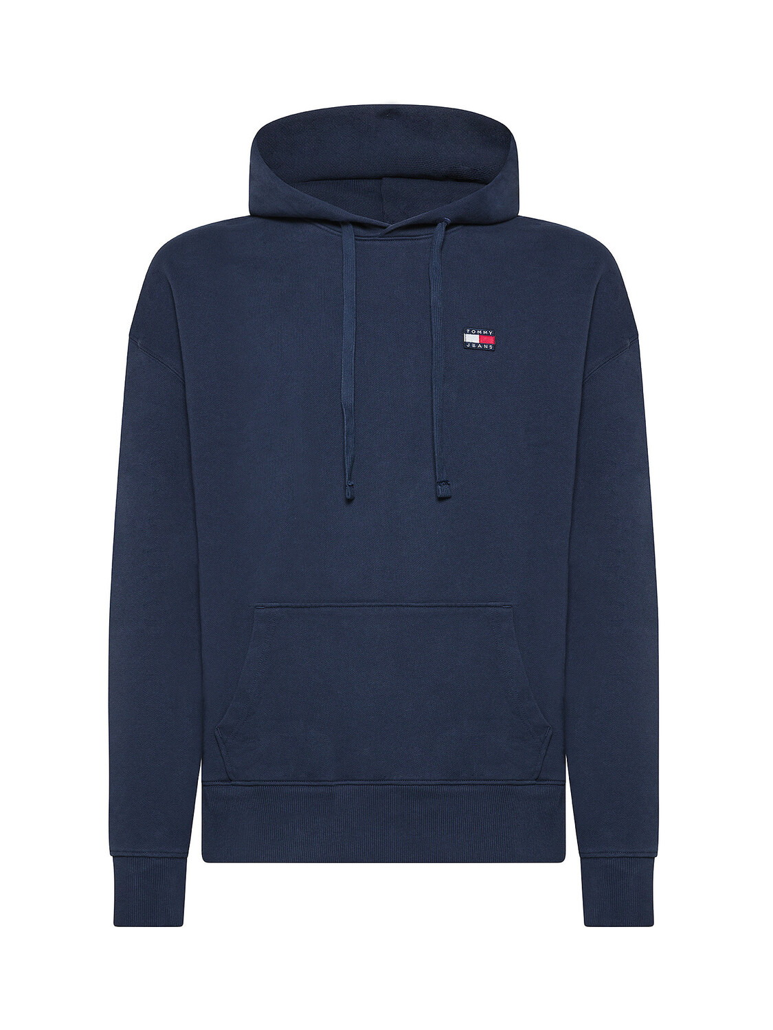

Tommy Jeans хлопковая толстовка свободного кроя с логотипом., темно-синий