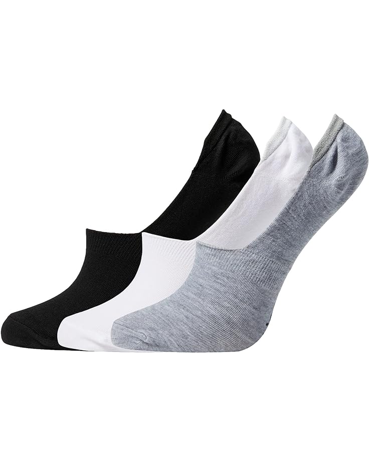 Носки Columbia PFG Basic Liner Socks 3-Pack, цвет Grey/White/Black