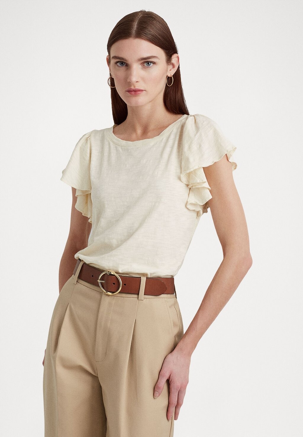 

Базовая футболка Lauren Ralph Lauren, Серый