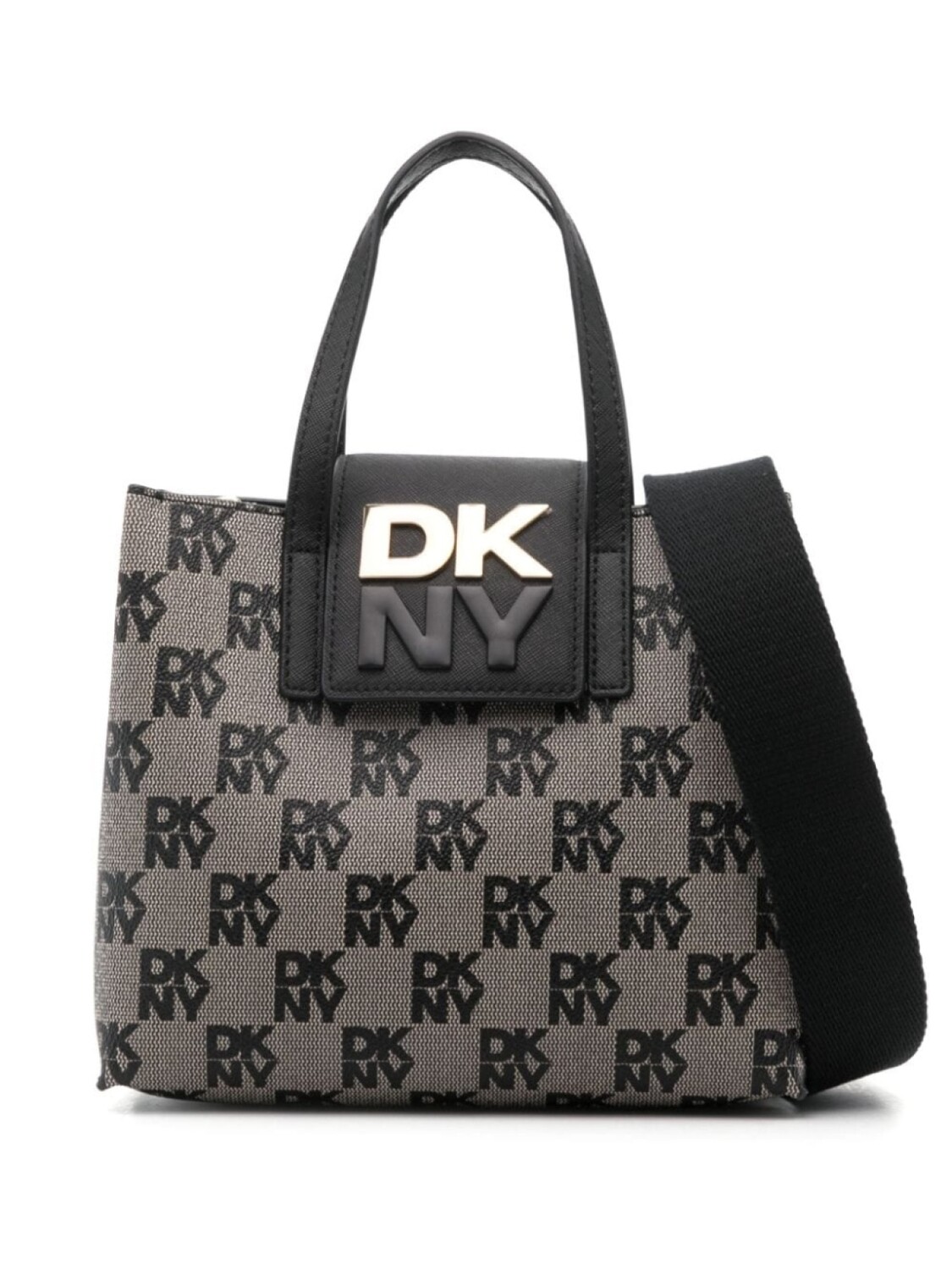 

DKNY холщовая сумка Faye, черный