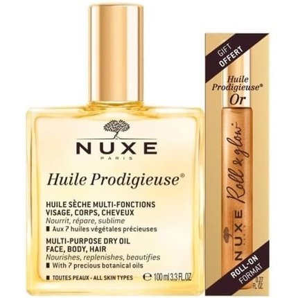 Nuxe Huile Prodigiuse Сухое масло + шариковый