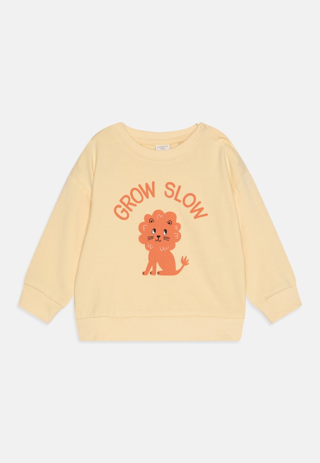 

Толстовка Grow Slow Unisex Lindex, цвет light dusty yellow
