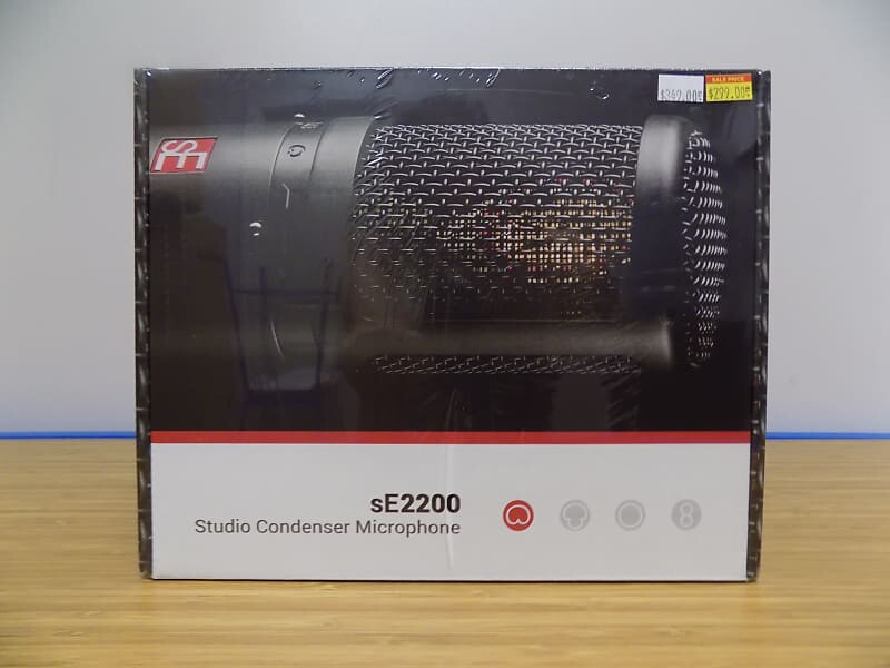 

Студийный микрофон sE Electronics sE2200 Large Diaphragm Cardioid Condenser Microphone