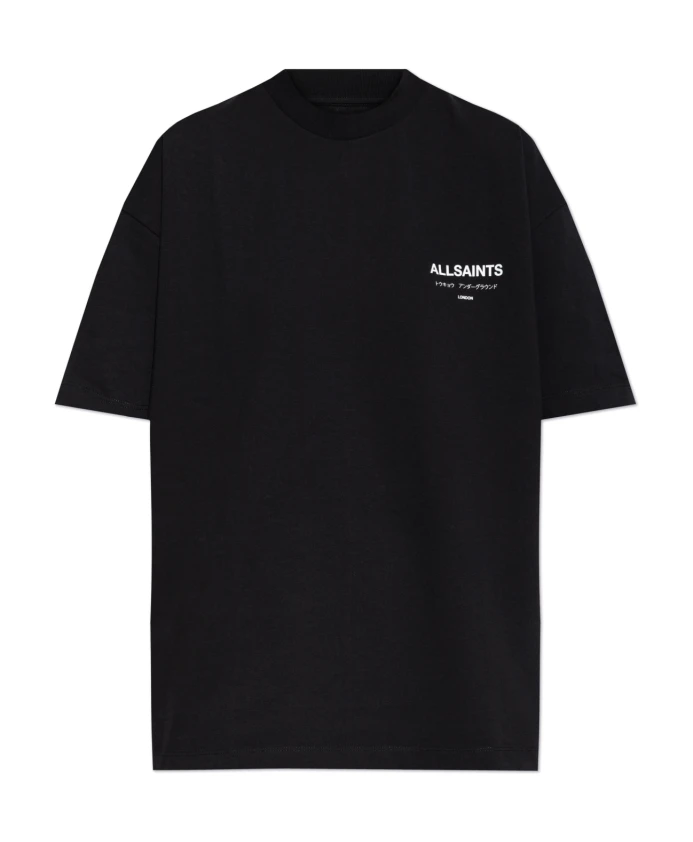 

Футболка под землей Allsaints, черный