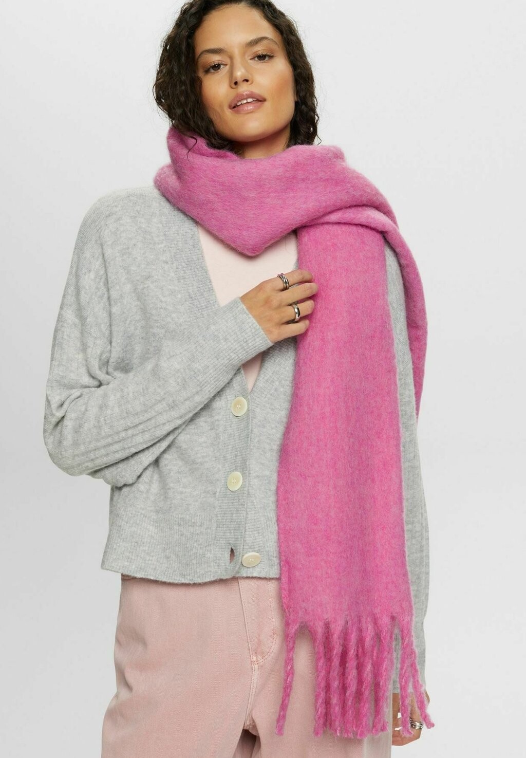 

Шарф MIT FRANSEN Esprit, цвет pink fuchsia