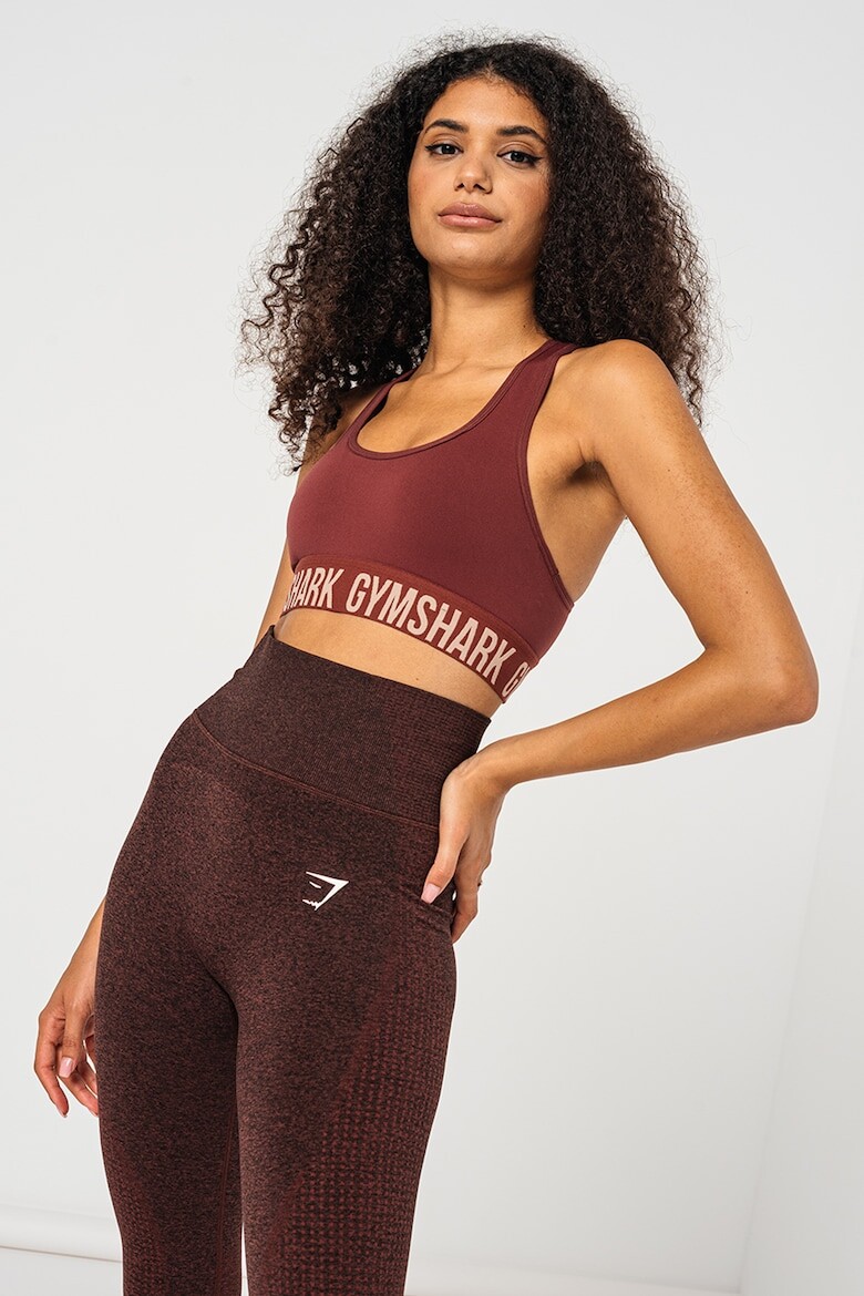 

Фитнес-Бюстье с вырезом на спине Gymshark, фиолетовый
