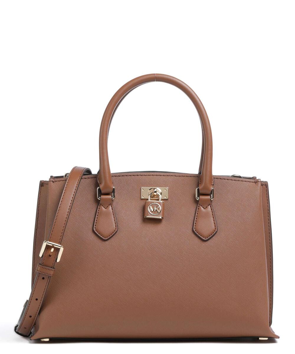 

Сумочка Graham из сафьяновой яловой кожи Michael Kors, коричневый
