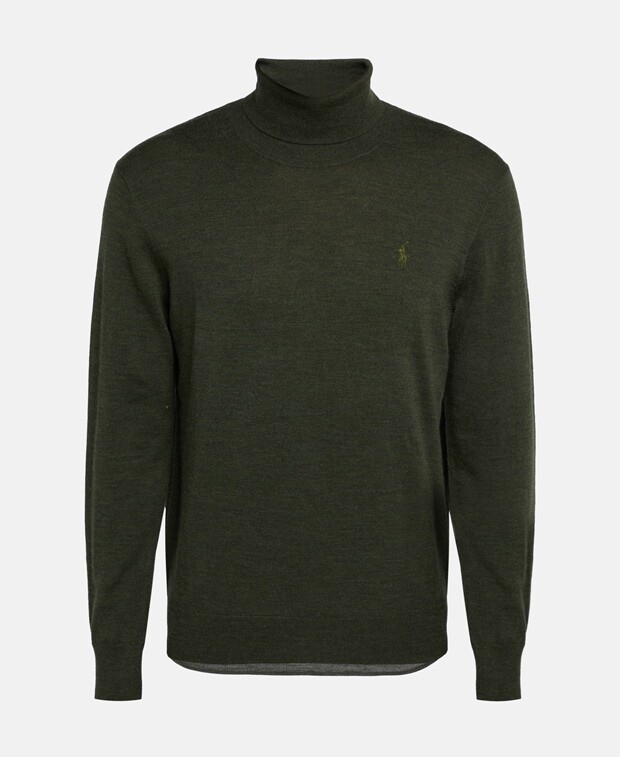 

Шерстяной джемпер Polo Ralph Lauren, хаки