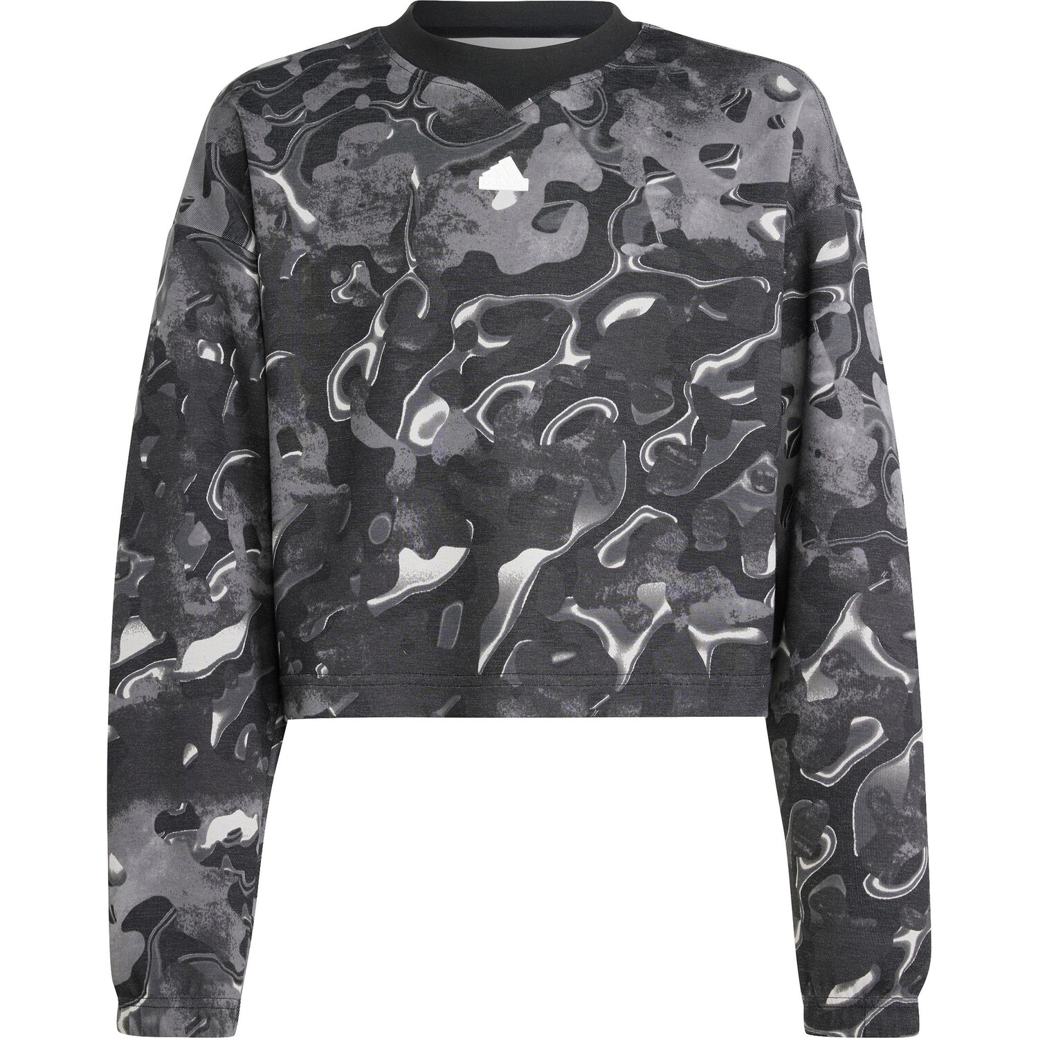 

Толстовка Adidas Sportswear AOP, цвет grey two grey three black