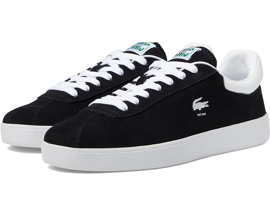 Кроссовки Lacoste Baseshot 223 1 SFA, черный/белый baseshot 124 1 sfa