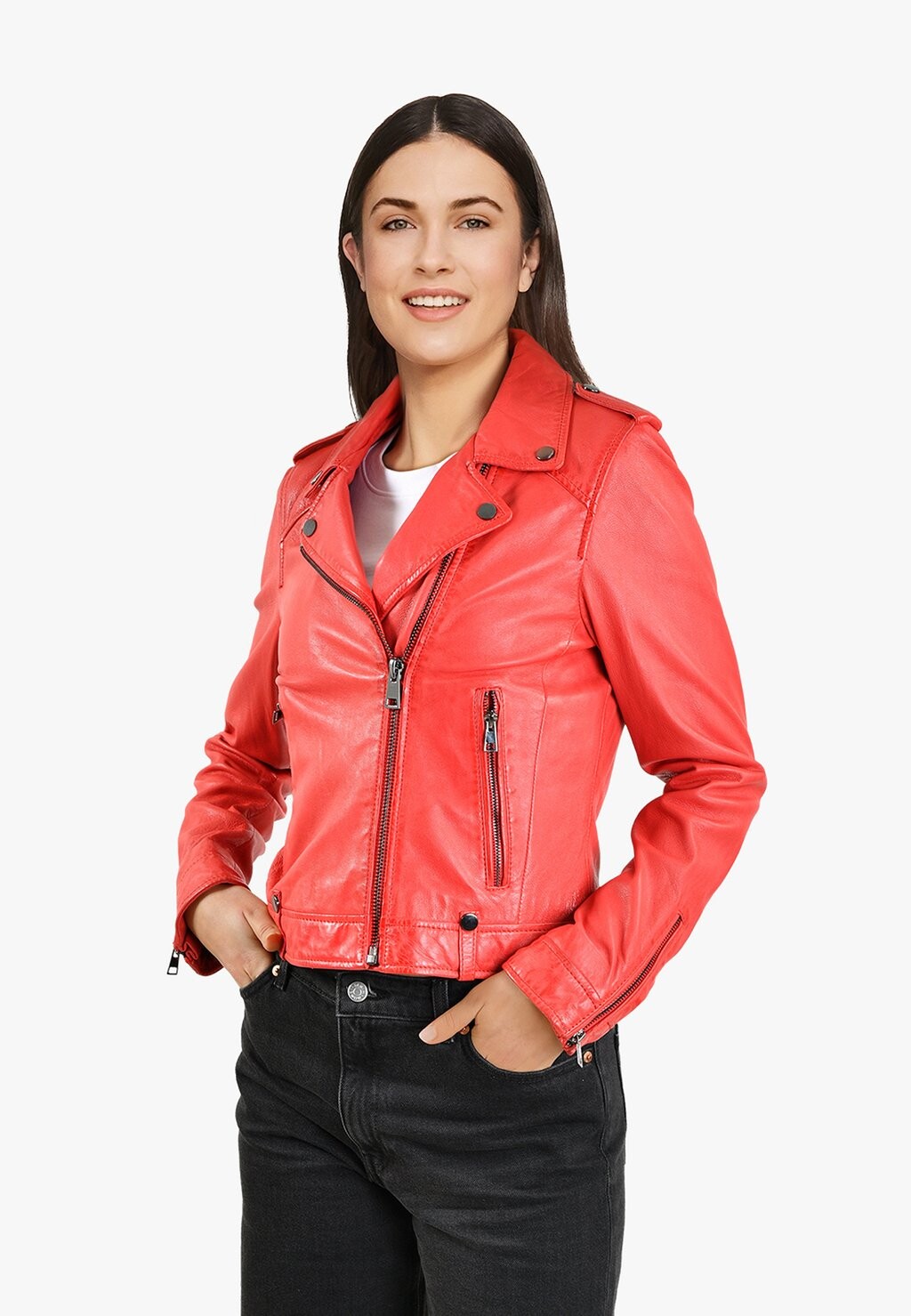 

Куртка кожаная Oakwood