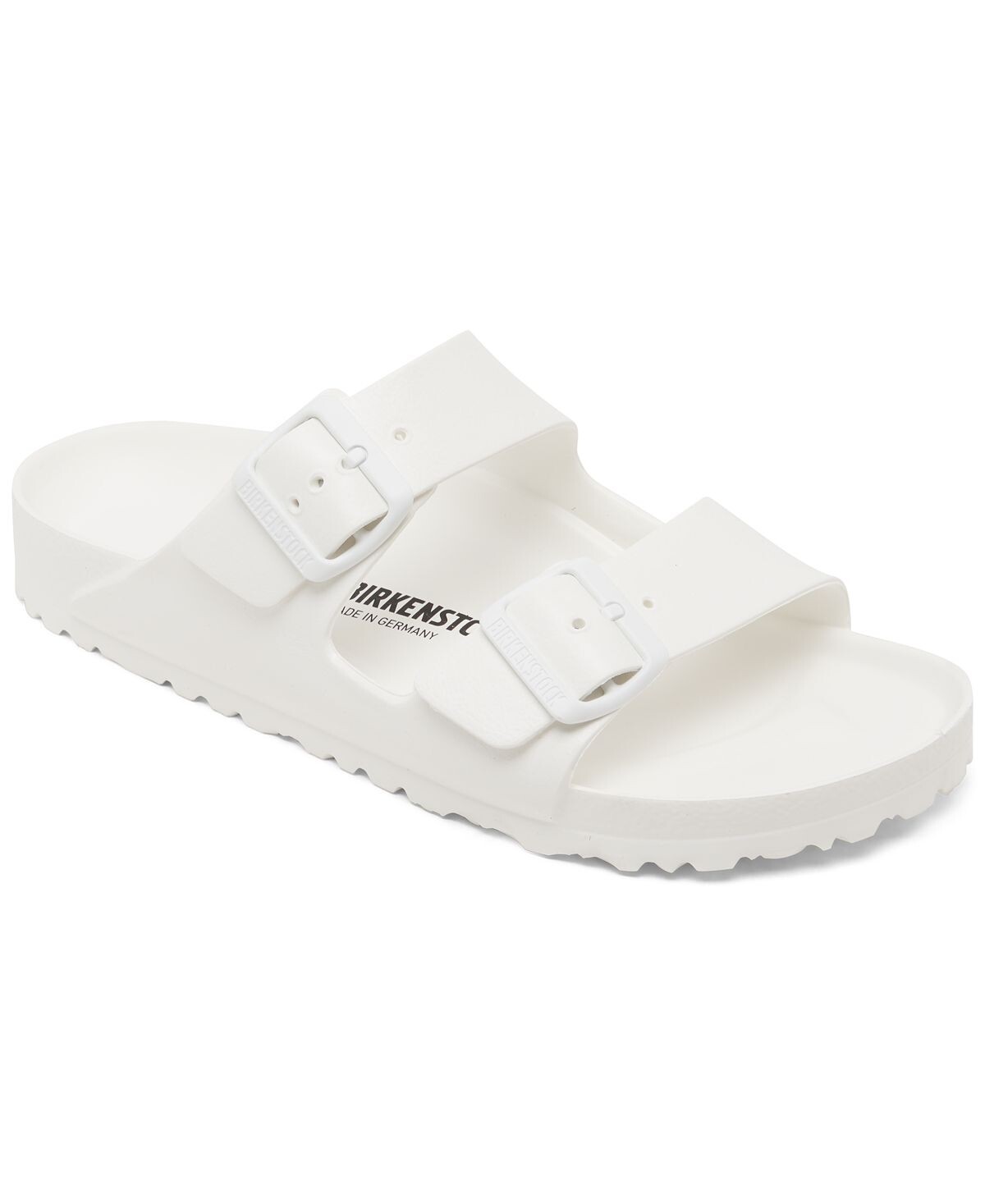 

Женские сандалии Arizona Essentials из ЭВА с двумя ремешками от Finish Line Birkenstock, белый