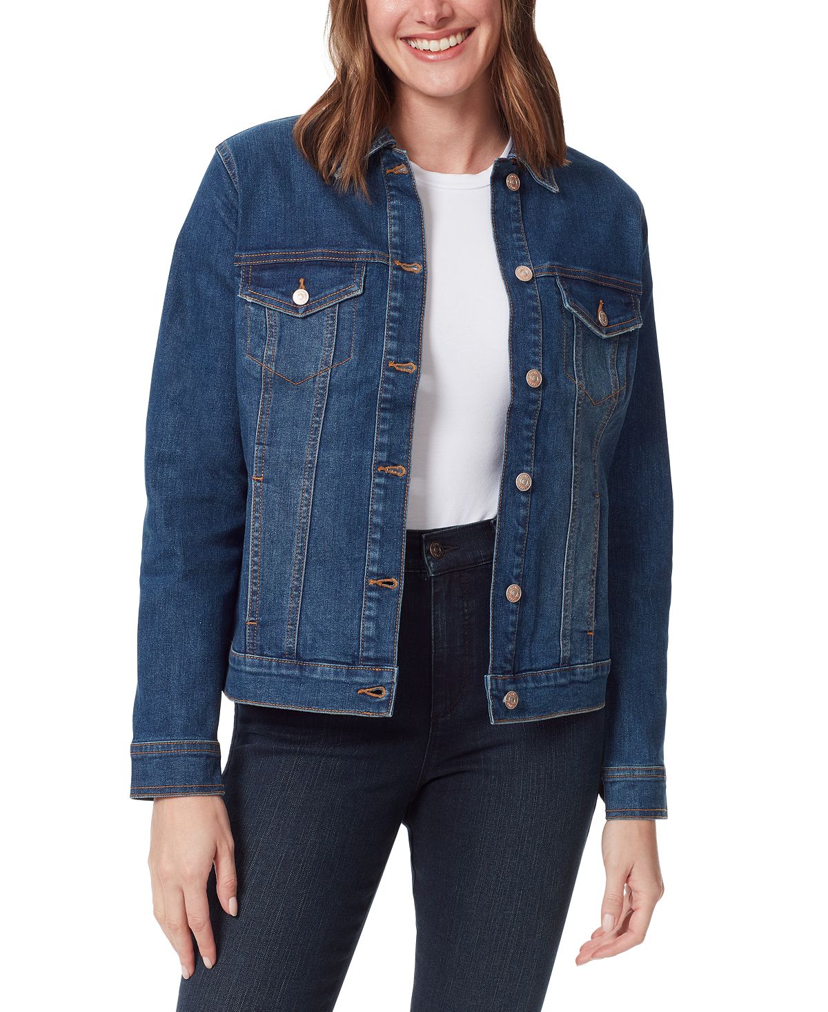 цена Классическая джинсовая куртка Amanda Gloria Vanderbilt