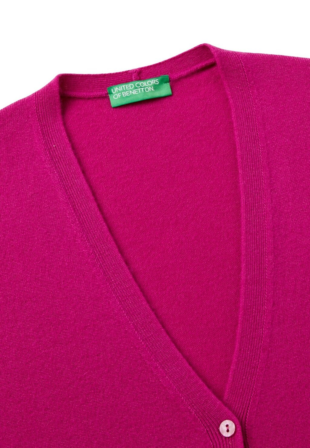 

Кардиган V-NECK United Colors of Benetton, фиолетовый
