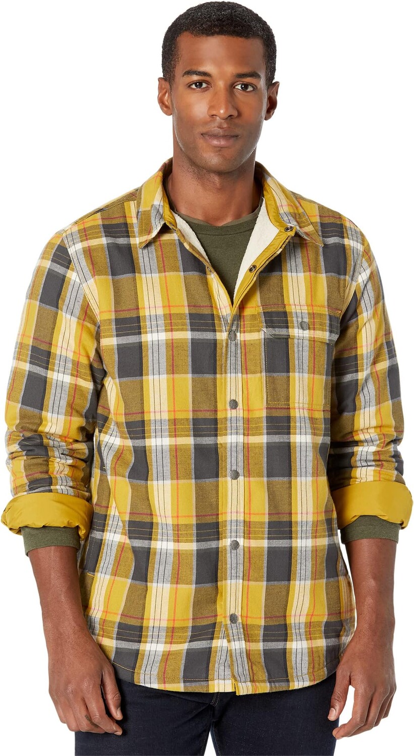 

Куртка Campshire Shirt The North Face, цвет Mineral Gold Large Half Dome Plaid 2