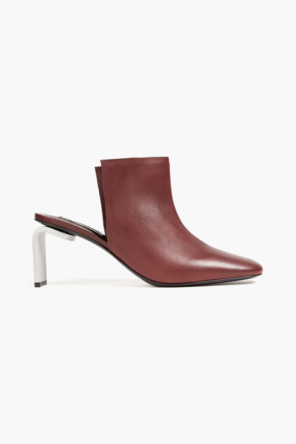 

Королевские кожаные мюли Jil Sander, мерло