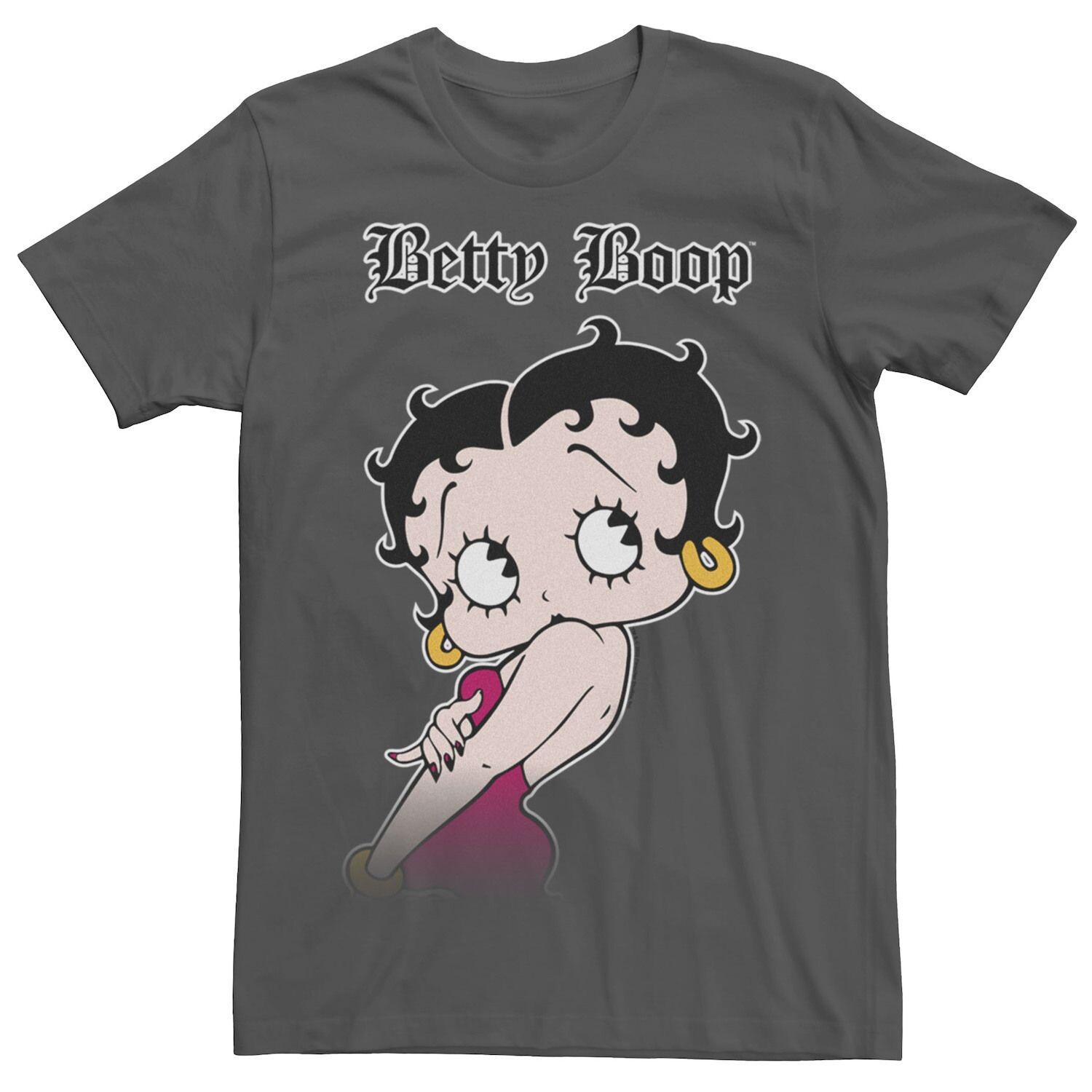 

Детская футболка Betty Boop Simple Pose с рисунком бойфренда Licensed Character