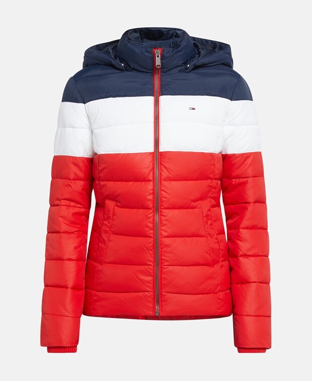 

Стеганая куртка Tommy Jeans, темно-синий