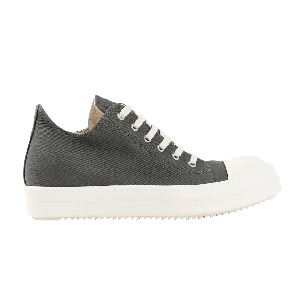 

Низкие кроссовки Rick Owens DRKSHDW Canvas Low, серый