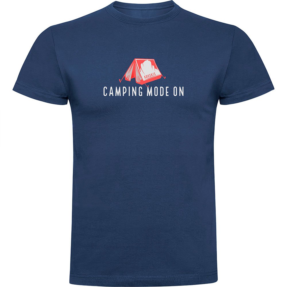

Футболка с коротким рукавом Kruskis Camping Mode On, синий