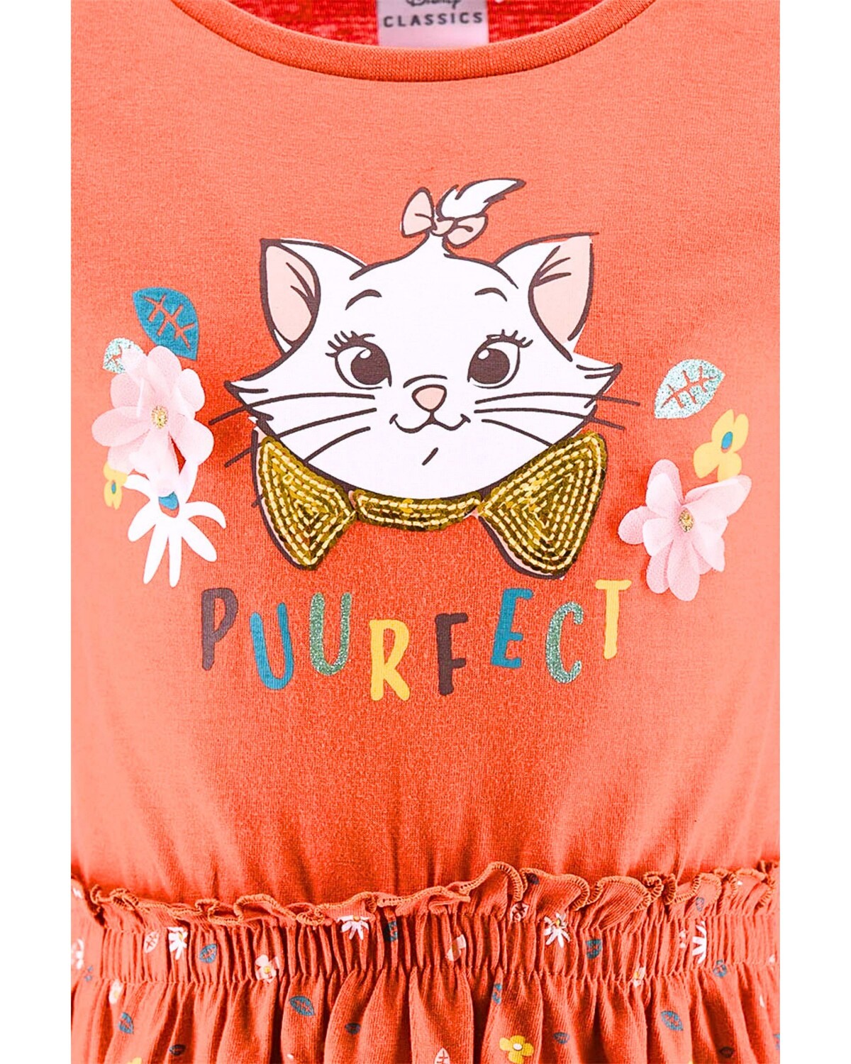 

Платье Disney Langarm Aristocats Marie mit Pailletten, светло коричневый