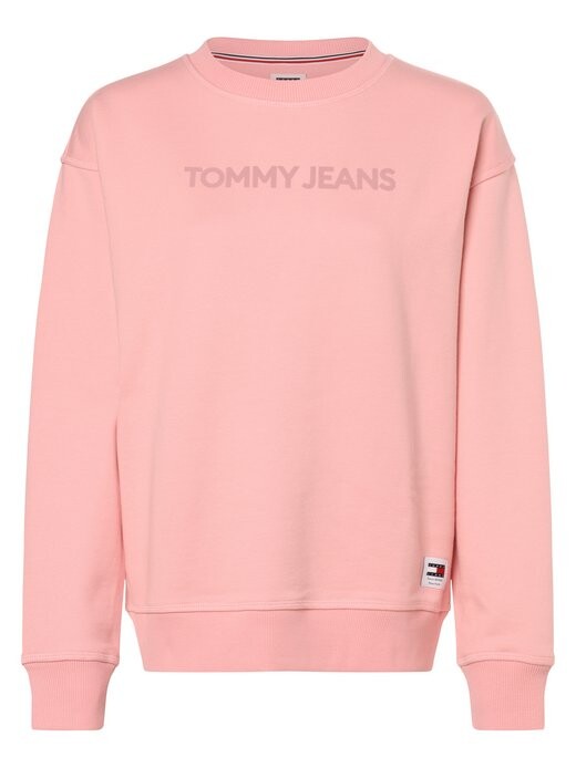 

Фуфайка Tommy Jeans, розовый