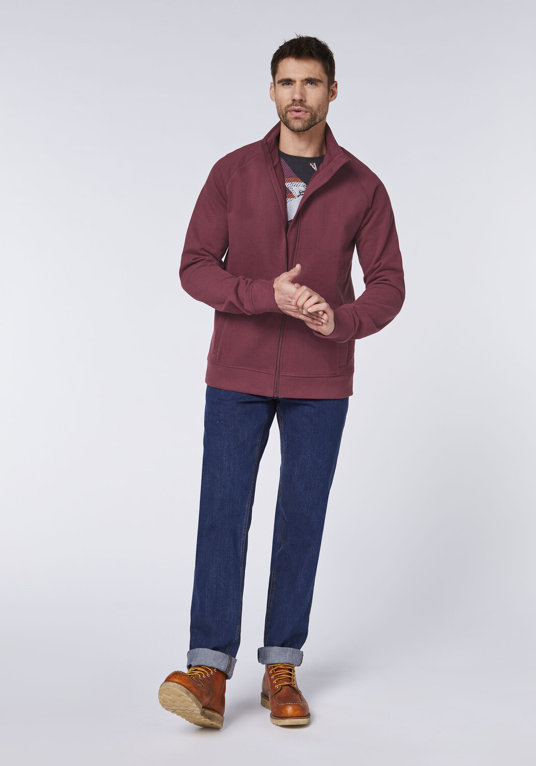 

Толстовка Oklahoma Jeans, коричневый