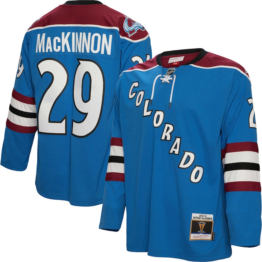 

Джерси Mitchell & Ness Colorado Avalanche, синий