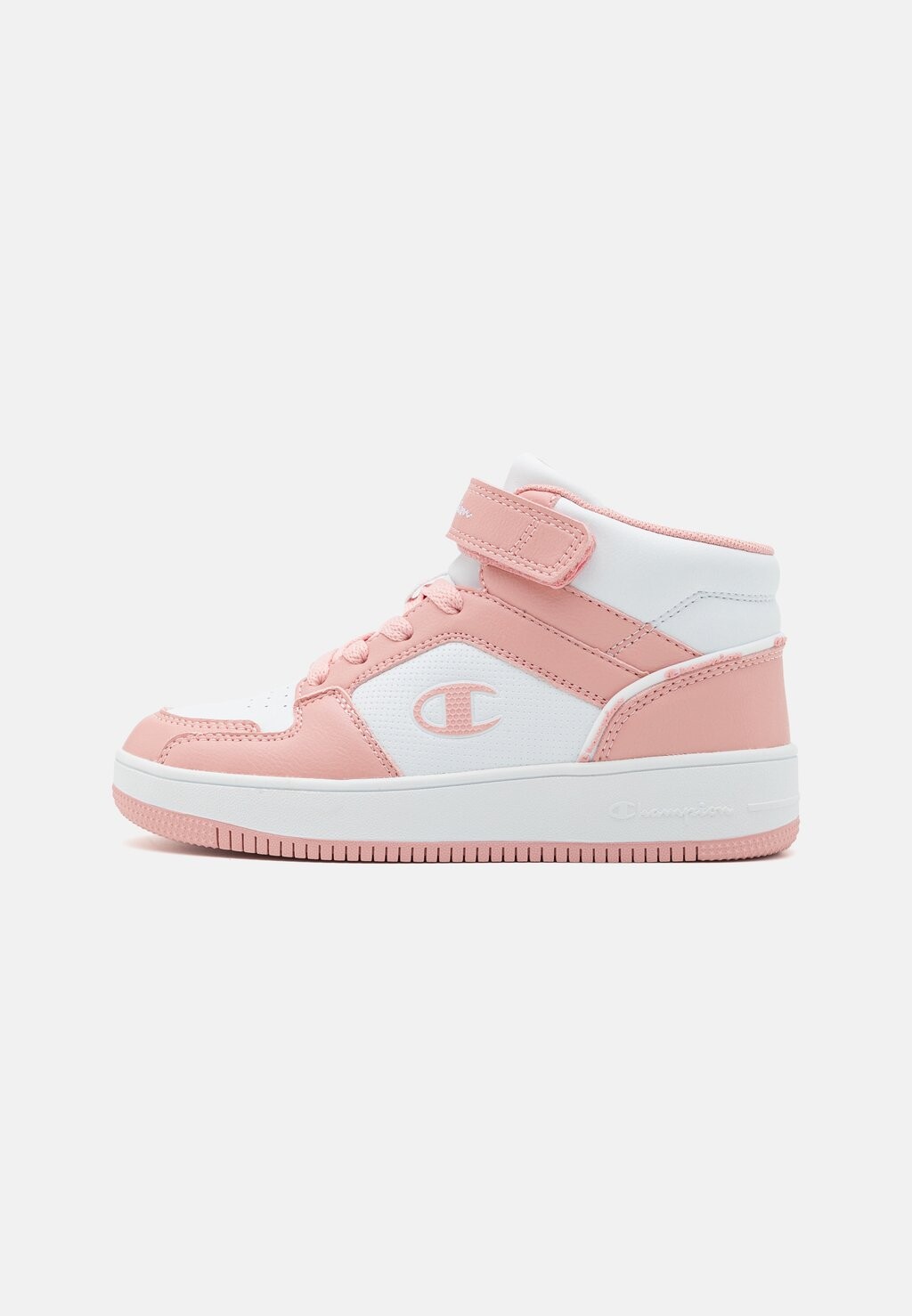 

Баскетбольные кроссовки Rebound 2.0 Mid Unisex Champion, цвет pink/white