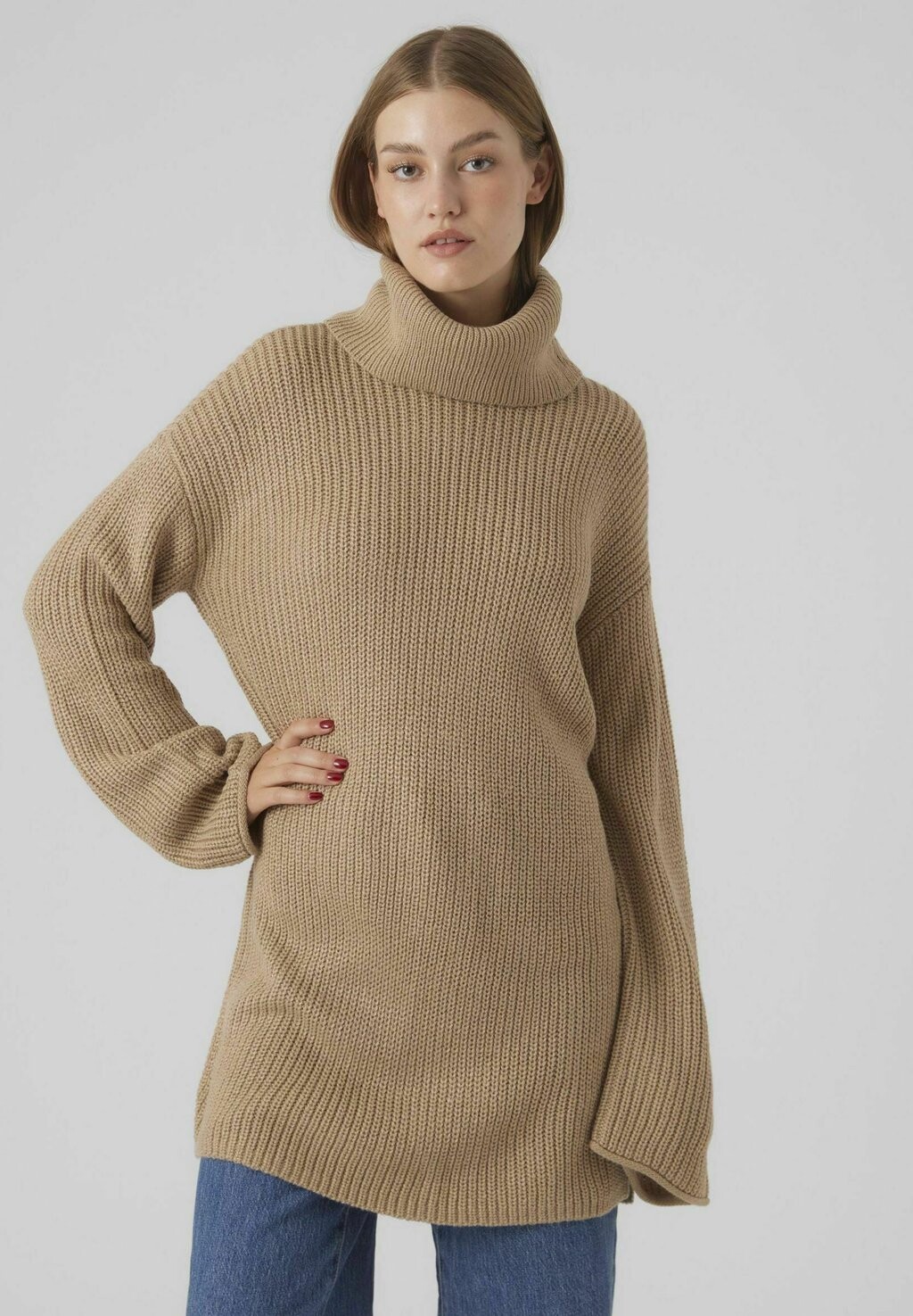 

Свитшот Vero Moda ВМСАЙЛА, цвет silver mink