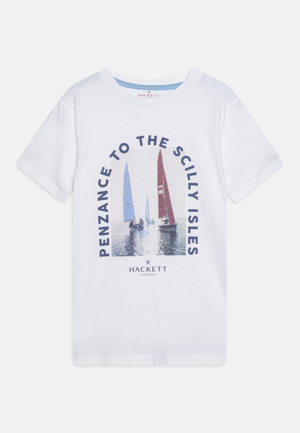 

Футболка с принтом PENZANACE TEE Hackett London, цвет white