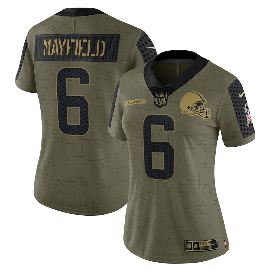 

Джерси Nike Cleveland Browns, оливковый
