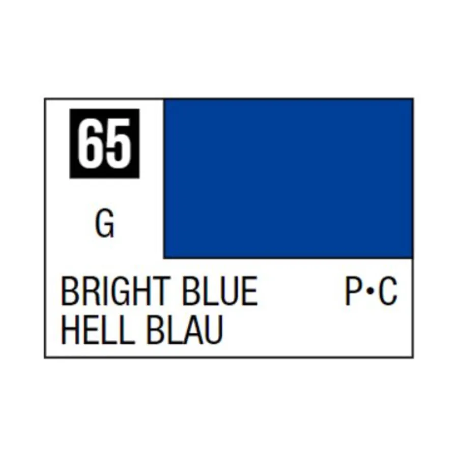 

Глянцевый ярко-синий, Mr. Color Paints