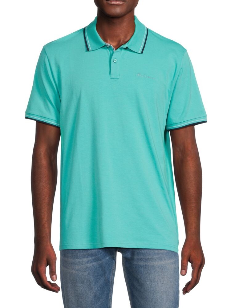 

Поло с наконечником Ben Sherman, цвет Dusty Turquoise