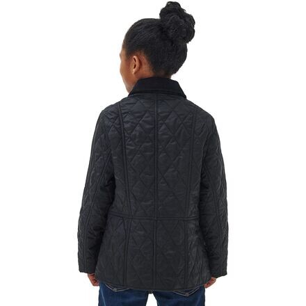 

Стеганая куртка Summer Liddesdale – для девочек Barbour, цвет Black/Gardenia