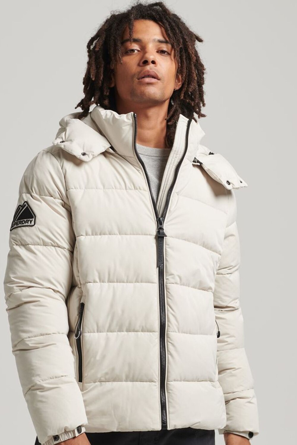 

Пуховик Mountain из микрофибры Superdry